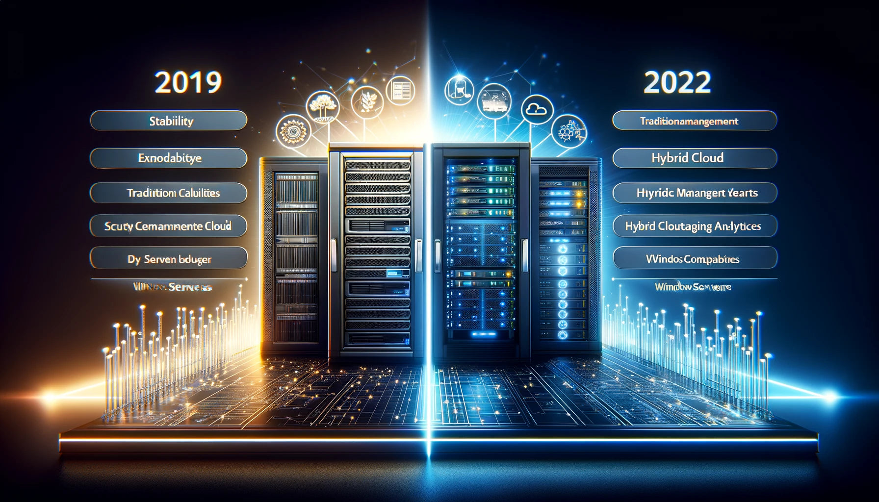 Windows Server 2022 vs. 2019: Unterschiede einfach erklärt