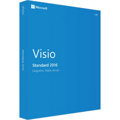 Microsoft Visio 2016 Standard Windows