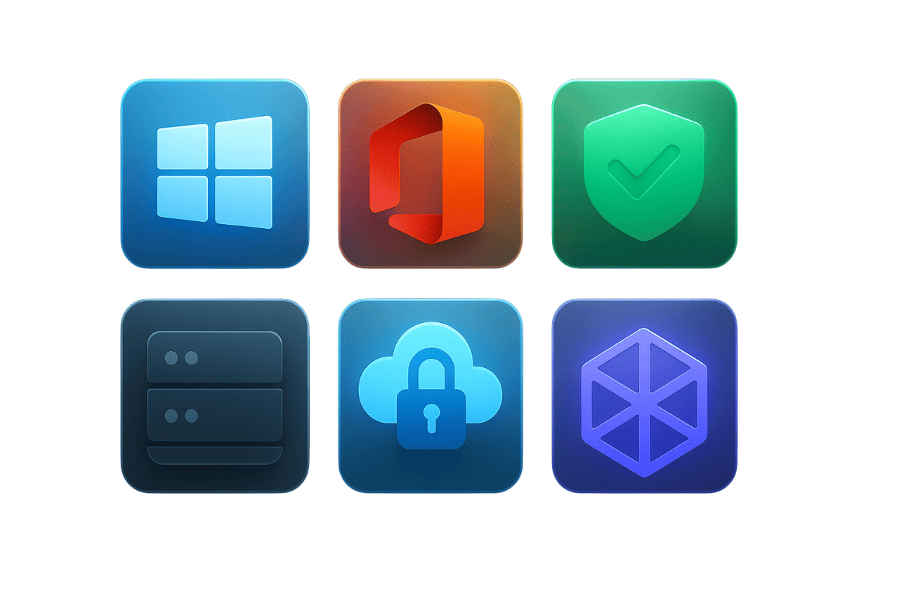 Produktkatalog – Software im Überblick