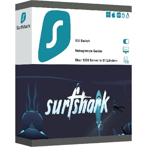 Surfshark VPN 2025 Unlimited Geräte