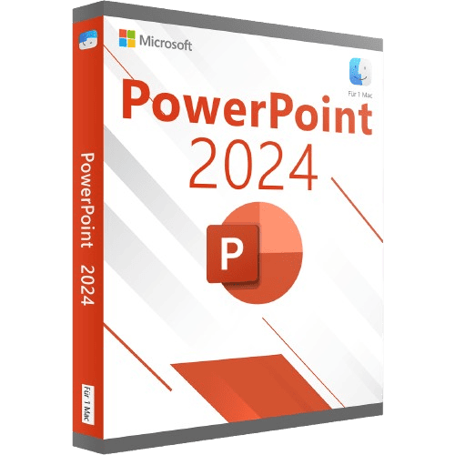 Microsoft PowerPoint 2024 für Mac günstig bei LicenseLounge24 kaufen – Präsentationssoftware für macOS