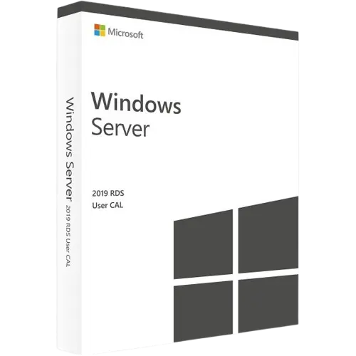 Verpackungsbild von Microsoft Windows Server 2019 RDS User CAL