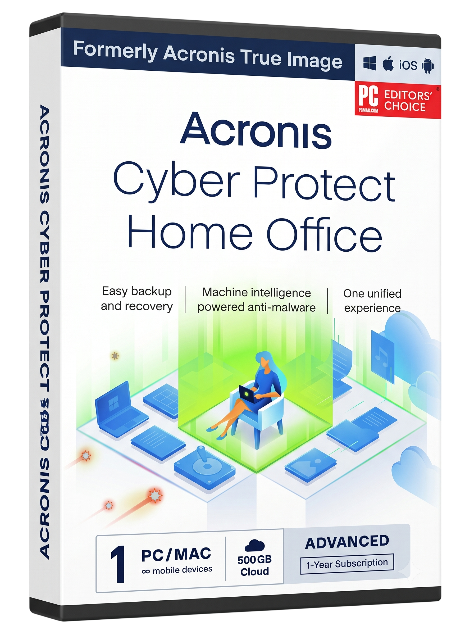 Acronis True Image Home Office Advanced - 1 Gerät