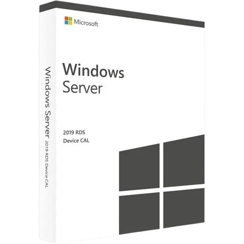 Verpackung von Microsoft Windows Server 2019 RDS Device CAL