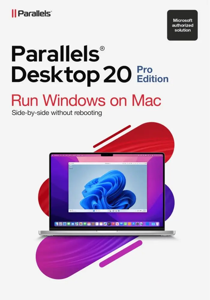 Parallels Desktop 20 Pro Edition Software auf MacBook