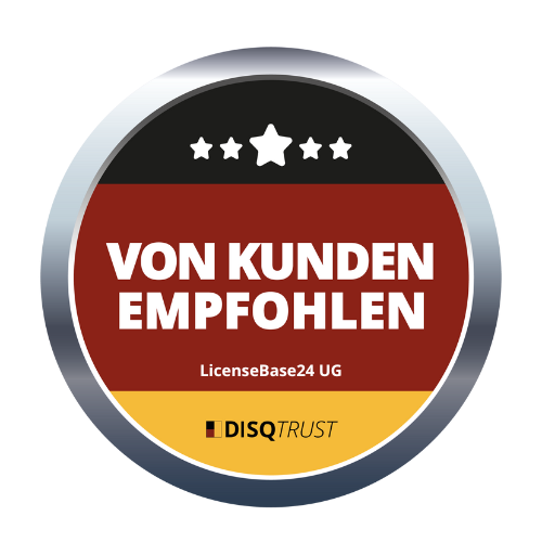 DISQTrust Siegel - Von Kunden empfohlen