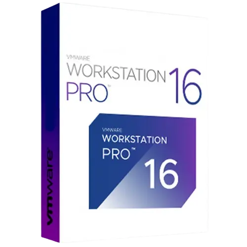 Verpackung der VMware Workstation Pro 16 Virtualisierungssoftware