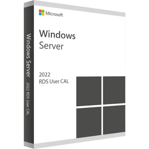 Produktverpackung für Windows Server 2022 RDS User CAL Software